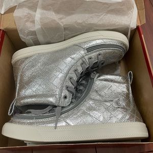 Billy Footwear Silver-Metallic High tops